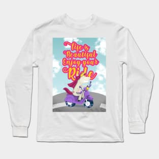 Traveling unicorn Long Sleeve T-Shirt